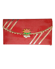 Vibrant Colour Envelopes with Lotus Charm