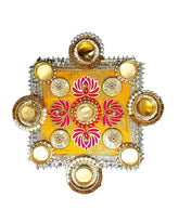 Ethnic mat tealight Holder