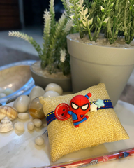 Novelty Spiderman Rakhi with Pencil