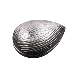 Silver Peanut Decorative Holder