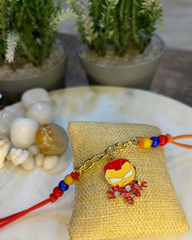 Striking Iron Man Rakhi Bracelet