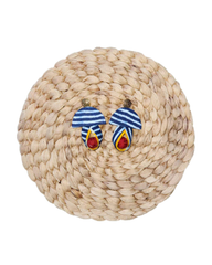 Mushroom Shaped Earrings with Drops