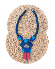 Vibrant Colourful Fabric Necklaces