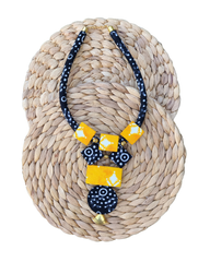 Vibrant Colourful Fabric Necklaces