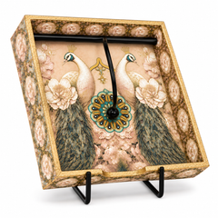 Peacock Manor Serviette Tray