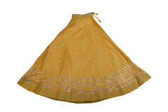 Long Traditional Ghagra with drawstrings