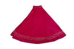 Long Traditional Ghagra with drawstrings