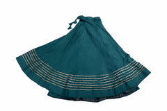 Long Traditional Ghagra with drawstrings