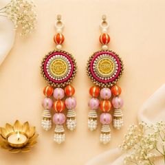 Sunburst Pearl Hanging Décor (Set of 2)