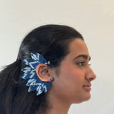 Fabric Earcuffs Earrings