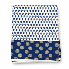 Indigo Charm Blanket