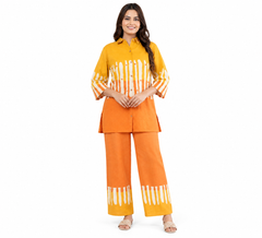 Sunset Ombre Stripe Co-Ord Set