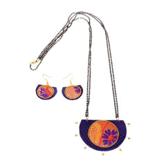 Khun Paithani Mangalsutra Set