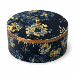 Midnight Royale Round Serving Casserole with Lid