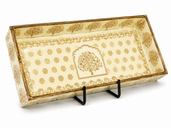 Tree of Life Luxe Rectangular Serving Tray