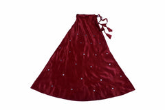 Stitched Traditional Ghagra with drawstrings