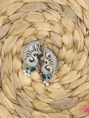 Emerald peacock ruby neckpiece