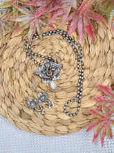 Oxidized Necklace Elephant Pendant