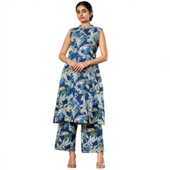 Vibrant Sleeveless Kurta Set