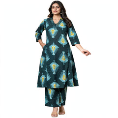 Chic Dark and Light Blue Kurta Outfit