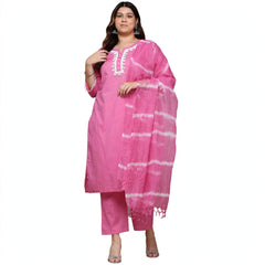 Delightful Pink Salwar Kameez Suit Set