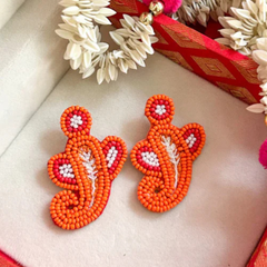 Ganpati Mini Handmade Earrings
