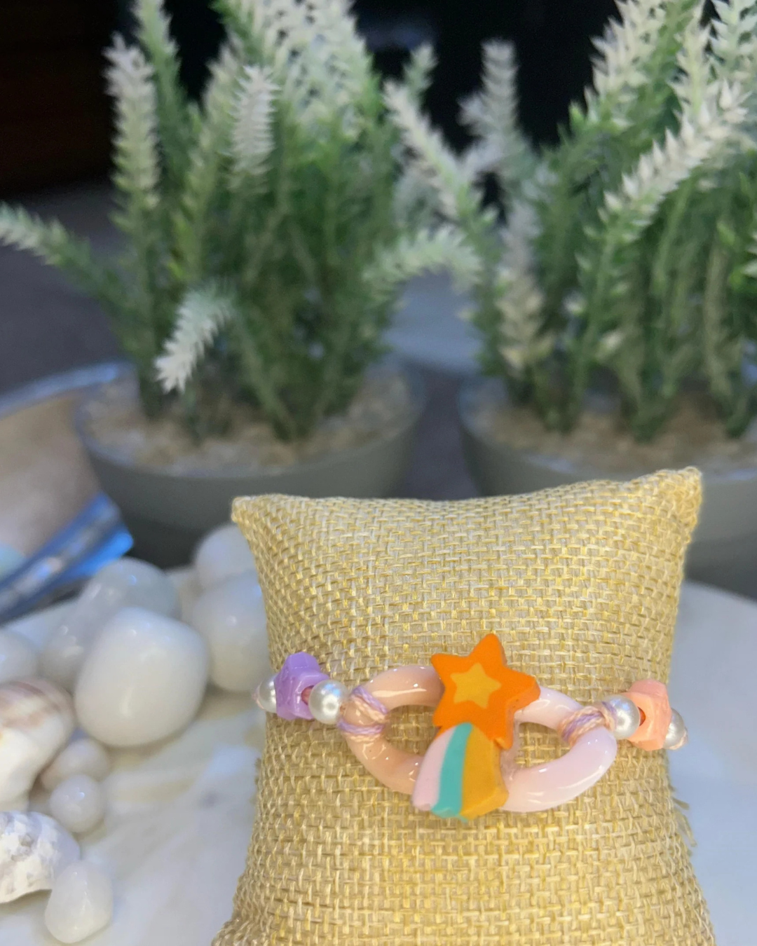 Shooting Star Charm Rakhi Bracelet