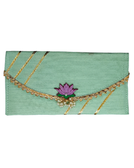 Vibrant Colour Envelopes with Lotus Charm