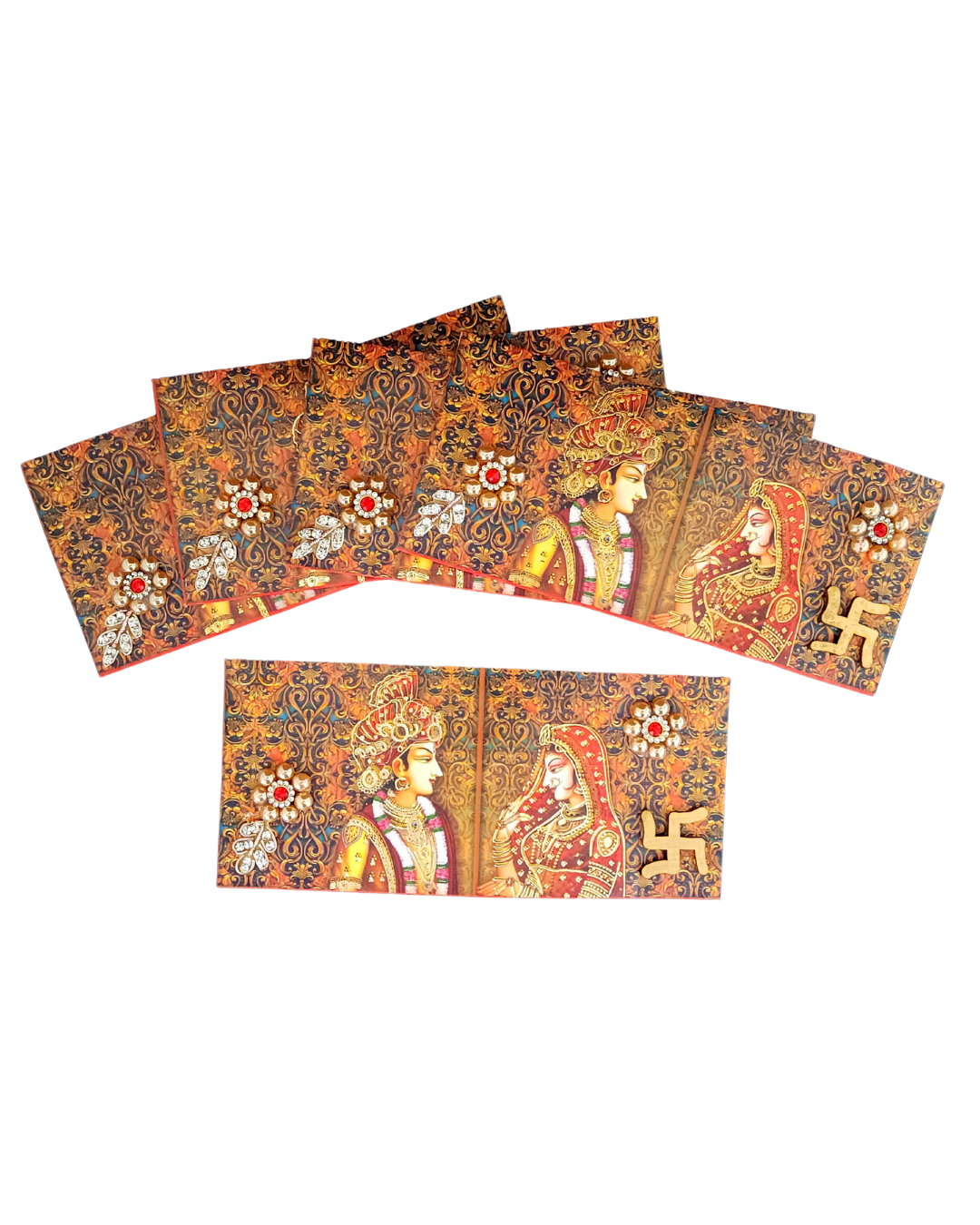 Premium Assorted Color Designs Money Holder Envelope - Royals Theme