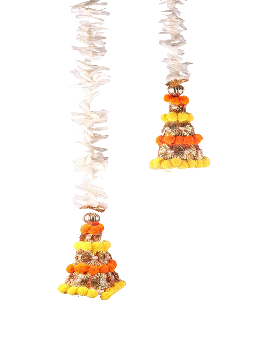 Pair of Hanging Flower String with Bells
