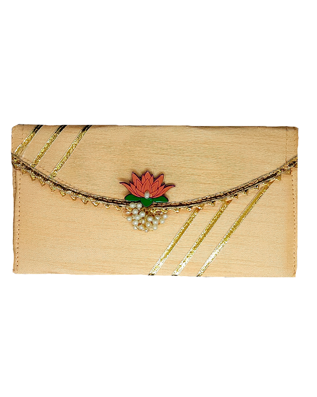 Vibrant Colour Envelopes with Lotus Charm