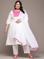 Beautiful block print salwar suit