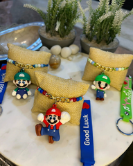 Mario Brothers Charm Rakhi Bracelet