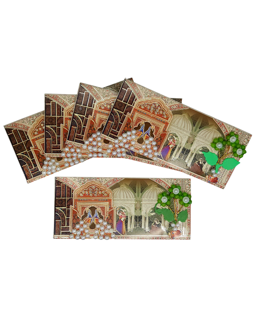 Premium Assorted Color Designs Money Holder Envelope - Radha / Princess