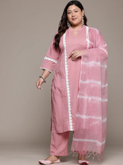 Charming Pink Salwar Suit Set