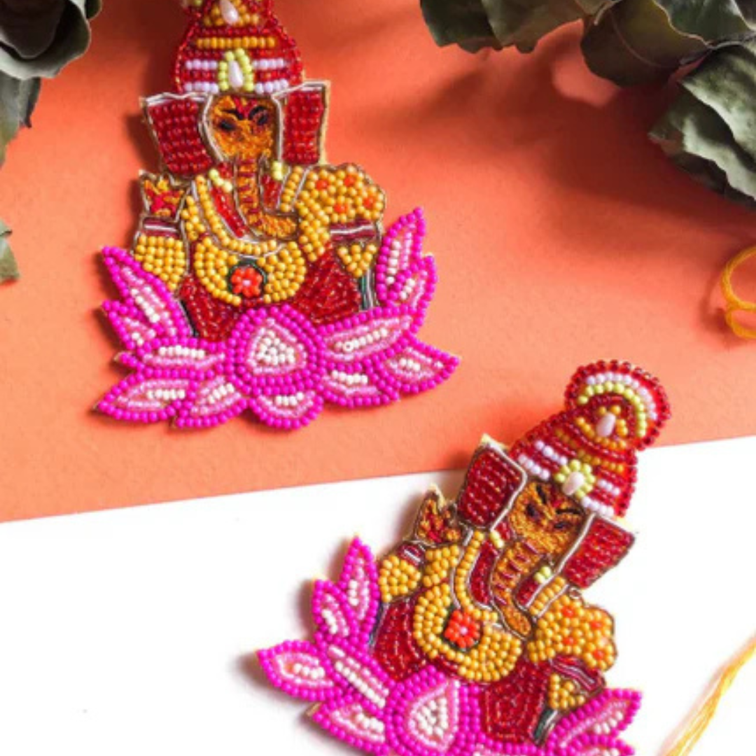 Ganesha Handmade Earrings