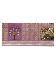 Premium Assorted Color Designs Money Holder Envelope - Purple