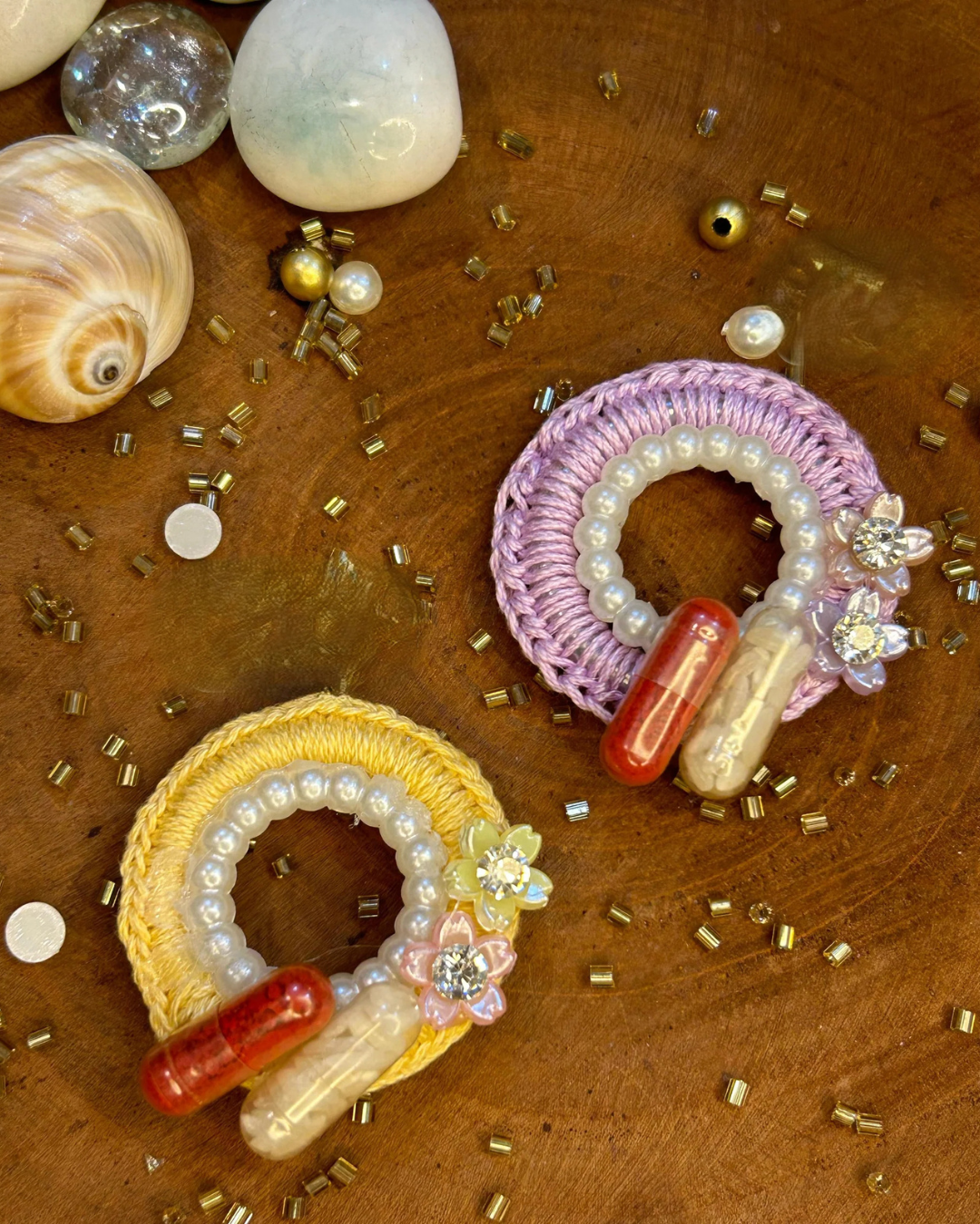 Handcrafted Crocheted  Roli Chawal Set