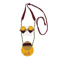 Khun Round Neckpiece with Traditional Nath