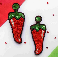 Haye Haye Mirchi Handmade Earrings