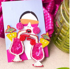 Cocktail Hour Handmade Earrings