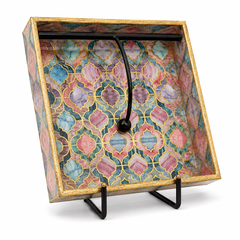 Pastel Mosaic Serviette Tray