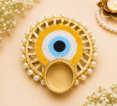 Royal Evil Eye Tealight Holder
