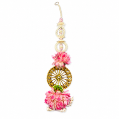 Handcrafted Royal Floral Medallion Hanging Set