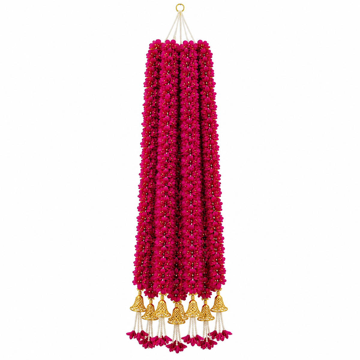 Fuchsia Festival Bloom Bell Hangings (Set of 12)