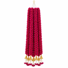 Fuchsia Festival Bloom Bell Hangings (Set of 12)