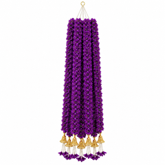 Amethyst Festival Bloom Bell Hangings (Set of 12)