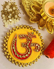 Decorative Om Rangoli