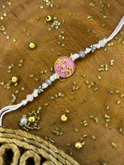 Delicate Ganesha Craft Rakhi Bracelet