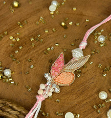 Embroidered Rakhi Bracelet